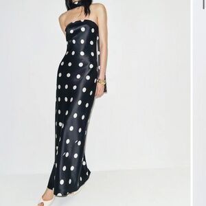 Reformation Oren Silk Dress